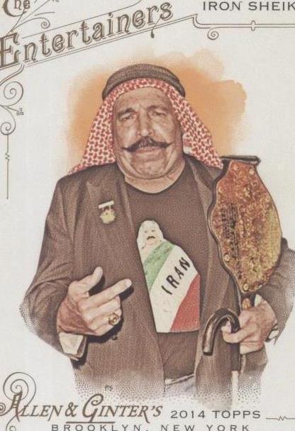 2014 Topps Allen & Ginter's - Iron Sheik #153
