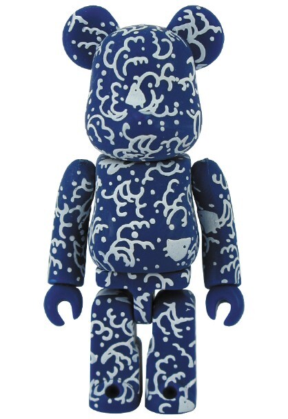 BE@RBRICK - ステイシー　 Medicom Bearbrick Series 28 Pattern S28 Blue Sea Wave 100