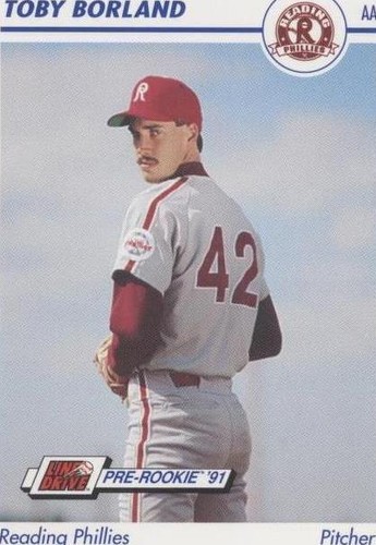 1991 Line Drive Pre-Rookie - Toby Borland #502