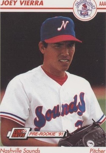 1991 Line Drive Pre-Rookie - Joey Vierra #273
