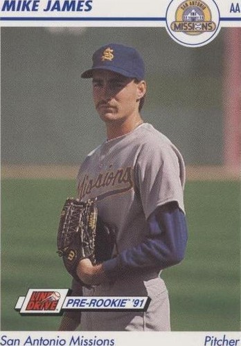 1991 Line Drive Pre-Rookie - Mike James #536