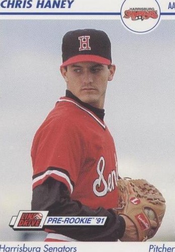 1991 Line Drive Pre-Rookie - Chris Haney #255