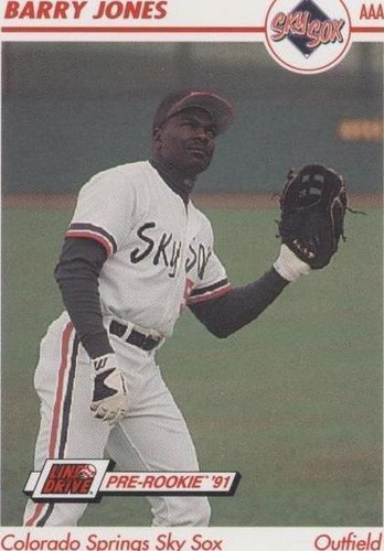 1991 Line Drive Pre-Rookie - Barry Jones #86