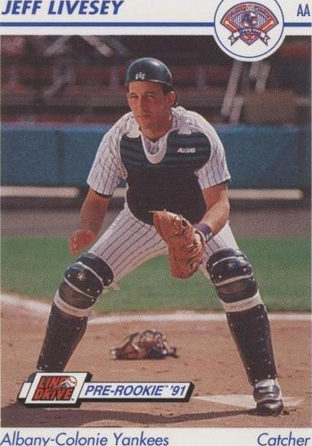 1991 Line Drive Pre-Rookie - Jeff Livesey #10