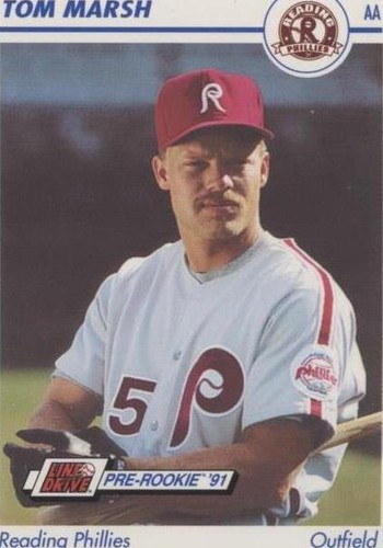 1991 Line Drive Pre-Rookie - Tom Marsh #514