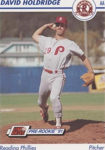 1991 Line Drive Pre-Rookie - David Holdridge #510