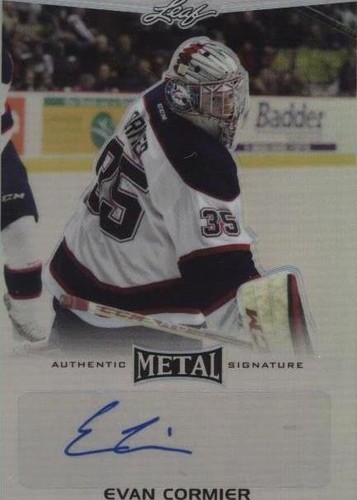 2015-16 Leaf Metal - Evan Cormier #BA-EC2