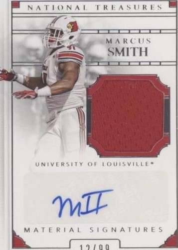 2016 Panini National Treasures Collegiate Marcus Smith #49