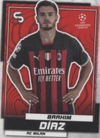 2022-23 Topps UEFA Club Competitions Superstars Brahim Diaz #72