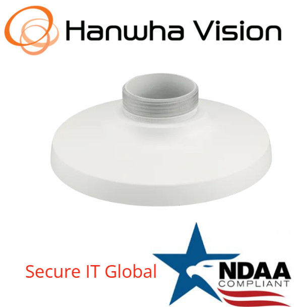Hanwha Techwin SBP-300HMW5 Small Cap Adapter (Aluminum) Security Accessory