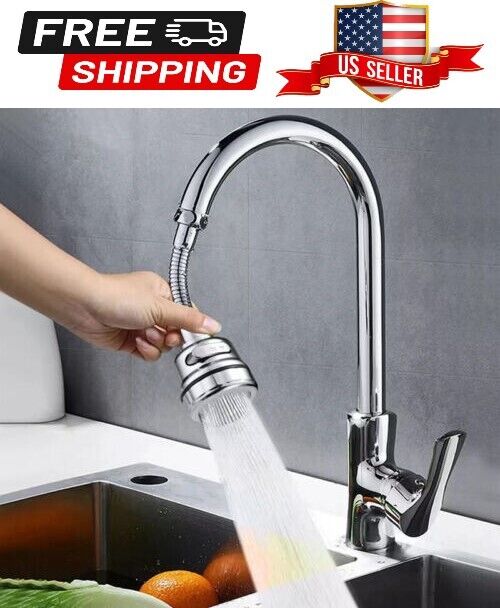 3-Speed 360° Rotatable Adjustment Faucet Extension Water Saving Kitchen Faucet