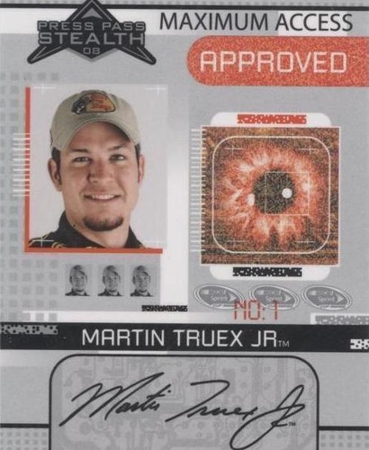 2008 Press Pass Stealth - Martin Truex Jr. #MA 25