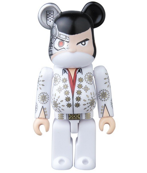 Medicom Bearbrick Series 33 Artist S33 Mecha Elvis 100% be