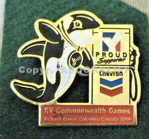 1994 COMMONWEALTH GAMES VICTORIA CHEVRON SPONSOR KILLER WHALE KLEE WYCK Mint