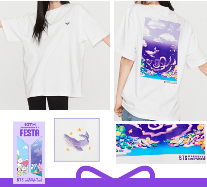 BTS FESTA ロゴTシャツ XL 10周年 未開封 匿名配送 レア BTS FESTA ロゴTシャツ XL 10周年 未開封 匿名配送 レア - メルカリ