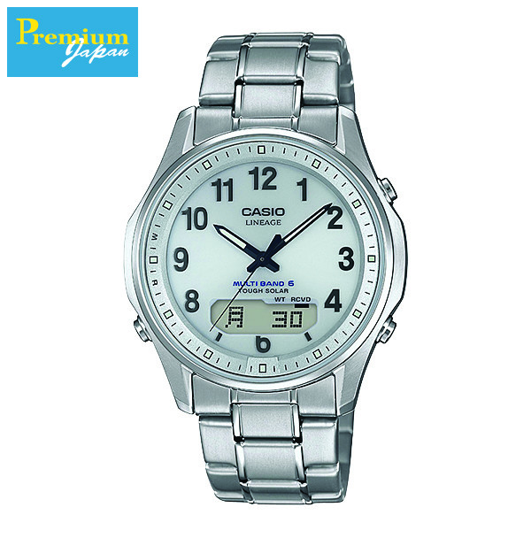 Pre-owned Casio Lcw-m100tse-7ajf Lineage Solar Watch Japan Domestic Version