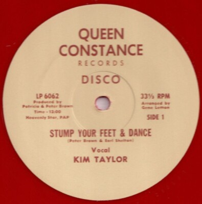 KIM TAYLOR '' STUMP YOUR FEET & DANCE '' NEW 12 DANCE DISCO SOUL  ** RE-ISSUE **
