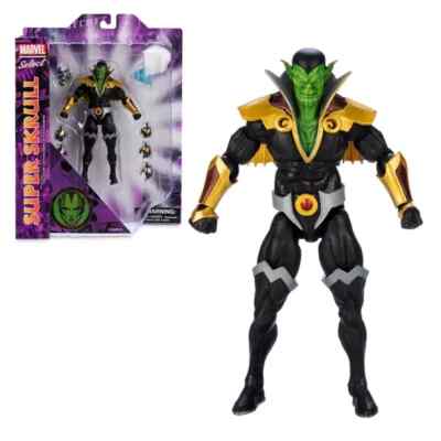 Disney Marvel Super Skrull Action Figure by Diamond Select Toys The Marvels-NIB