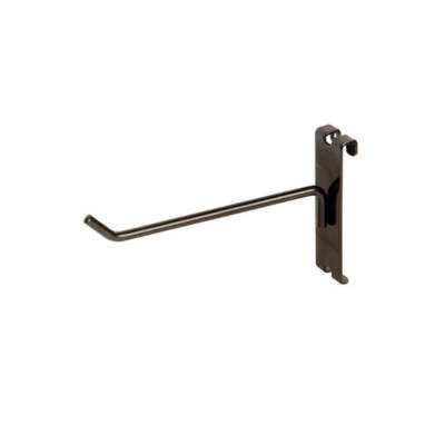Gridwall Black Metal Dlx Grid Hooks 6'', 8'', 10''