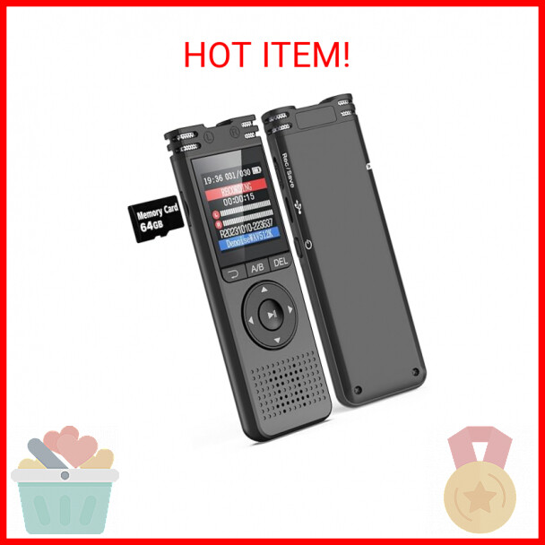With Playback Voice Activated Tape Recorder For Lect