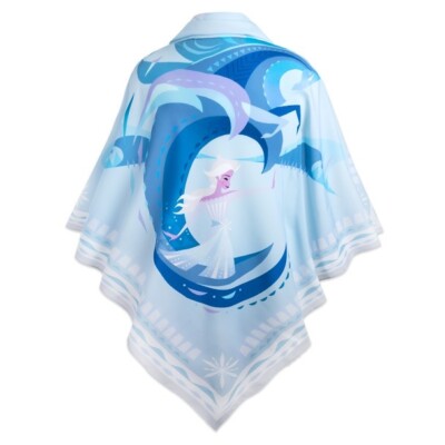 Disney Parks 3x3 Feet: Frozen 2 Queen Elsa Scarf By Brittney Lee New Free Ship