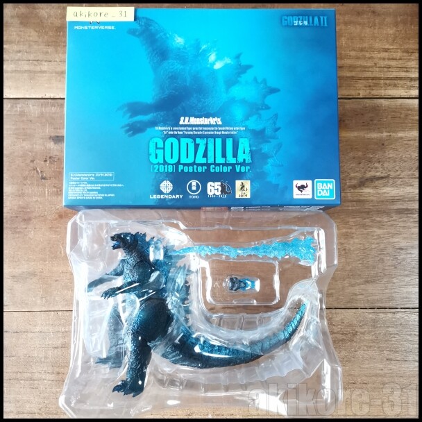 SH MonsterArts ゴジラ（2019）Poster Color Ver S.H.MonsterArts Godzilla 2019 Poster Color Ver Figure