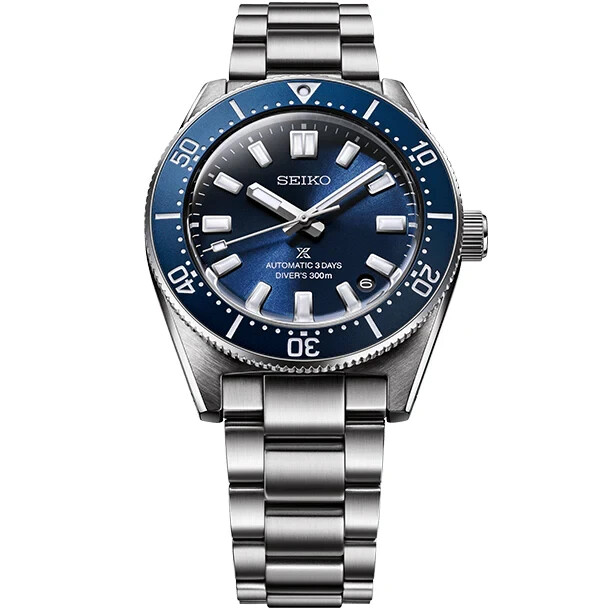 Pre-owned Seiko Prospex 1965 Heritage Diver 40mm Blue Dial Watch Spb451