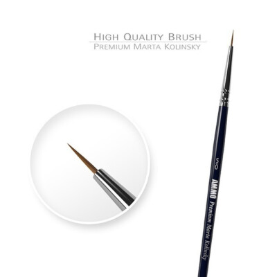 AMMO by MIG Brushes - 5/0 PREMIUM MARTA KOLINSKY ROUND BRUSH