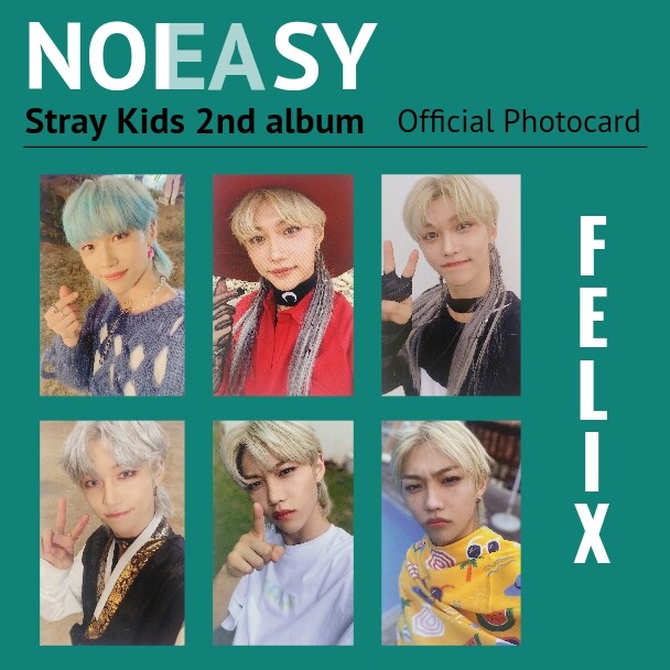Stray Kids】Felix Noeasy Withfans Official Photo Card | eBay