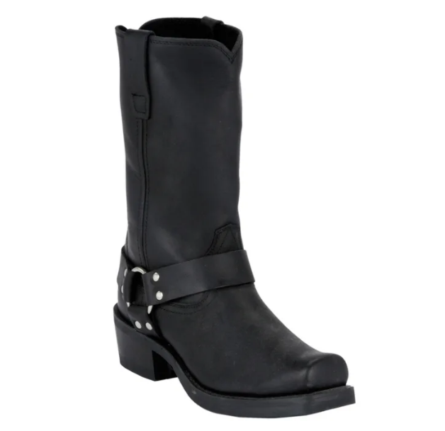 Men's Black Premium Leather Oil Resistant Boots-5 day delive