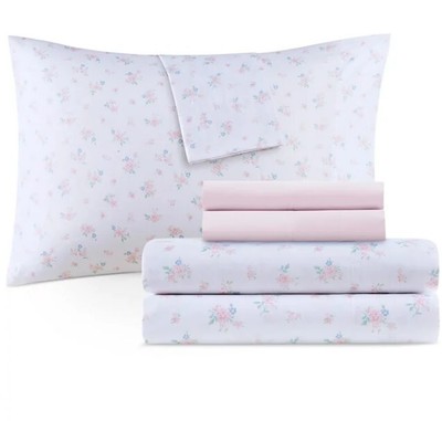 Vintage floral 4-Pc. Sheet Set, Twin COTTAGECORE GRANNYCORE