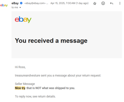 Item photo(s) from verified buyer