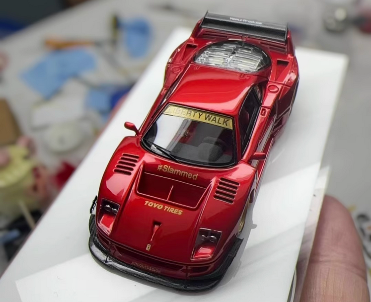 Fuelmeモデル 1/64 フェラーリ ラ フェラーリ アペルタ Giallo