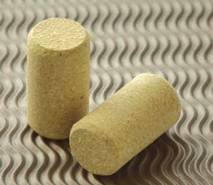 Set 2 Pezzi Tappi Sughero Spark Per Bottiglie Di Birra Vino Distillati dfh