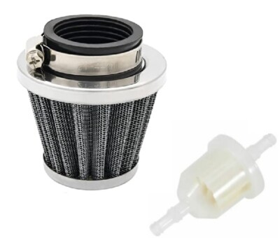 35mm INNER DIAMETER AIR FILTER + FUEL FILTER FOR Pit BIKE ATV AF01+