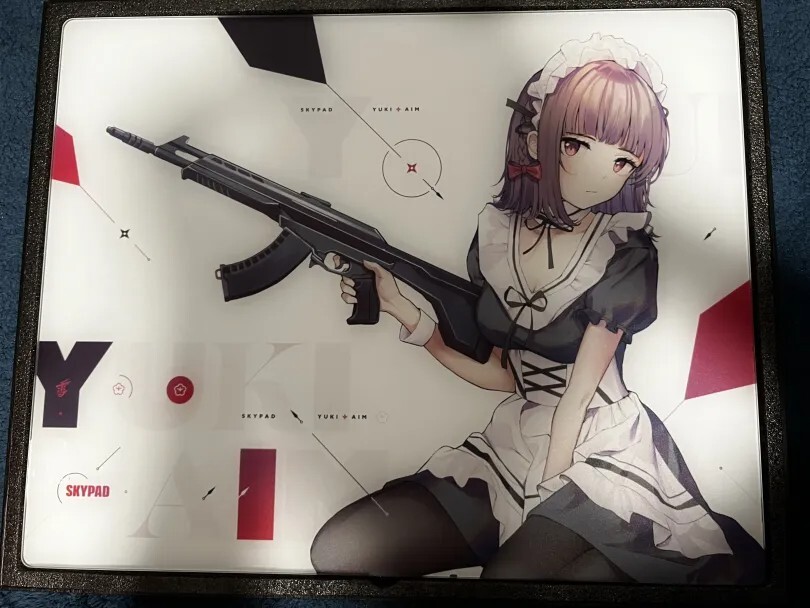 ✨限定品✨ Yuki Aim x SkyPAD 3.0 XL ユキエイム SKYPAD 3.0 XL x Yuki Aim Glass Mouse Pad LIMITED EDITION **READ