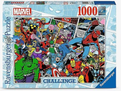 Ravensburger Marvel Challenge 1000 Pc Puzzle  - NEW - FREE Shipping!