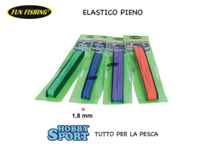 ELASTICO PIENO PROGRESSIVO 1,8 MM COLORE BLUE ROUBASIENNE CARPODROMO 6 MT