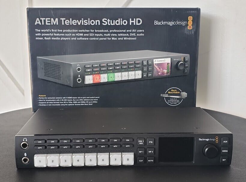 Blackmagic Design Atem Television Studio Hd | Television Studio Blackmagic Design Atem Television Studio Hd | Television Studio
