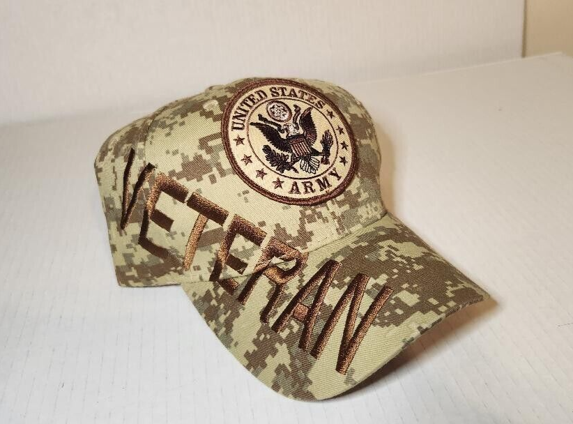 Army  - Veteran / Semi-Custom Digital Camouflaged Baseball Cap