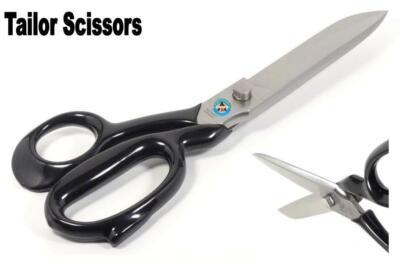Tailor Scissors Sewing Dressmaking Upholstery Fabric Cutting (8'', 10'' Inches)