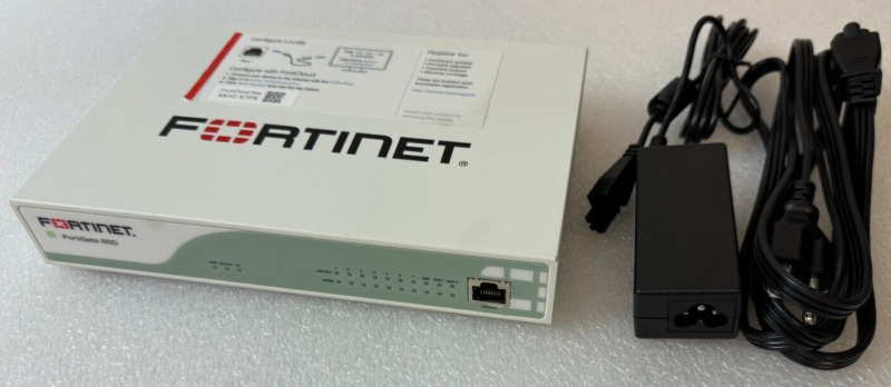 Fortinet Fortiwifi 60D FG-60D Security Appliance Firewall / VPN w/ AC Adapter!