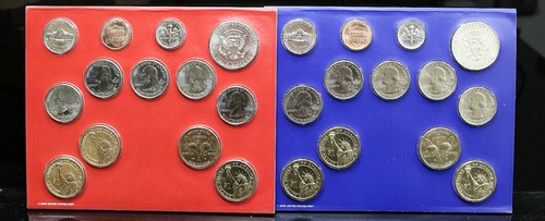 2016 P&D US Mint Set Unc with Envelopes 26 Coins Orig Box #1418