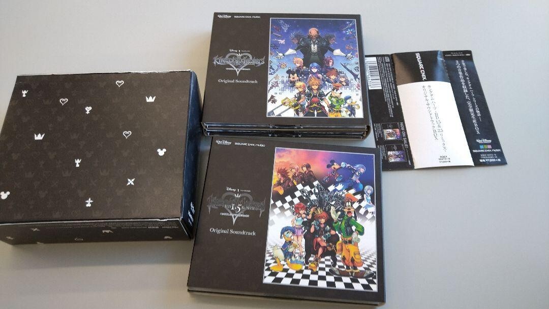 修正版 キングダム ハーツ HD 1.5&2.5 リミックス / 7枚組 CD KINGDOM HEARTS HD 1.5 & 2.5 ReMIX Original Soundtrack BOX CD