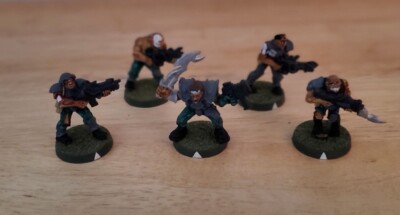 Warzone Mutant Chronicles Dark Legion Undead Legioniares X 5 Painted