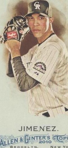 2010 Topps Allen & Ginter's - Ubaldo Jimenez #142