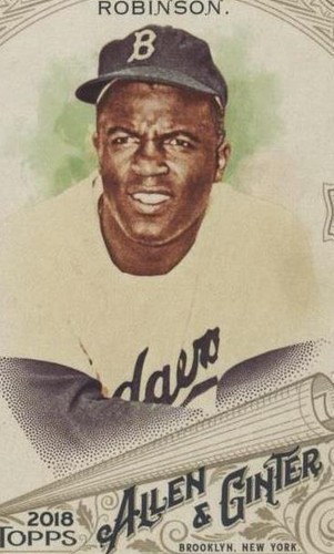 2018 Topps Allen & Ginter - Jackie Robinson #42