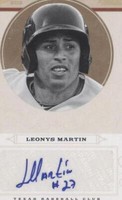 2012 Playoff Prime Cuts - Leonys Martin #75