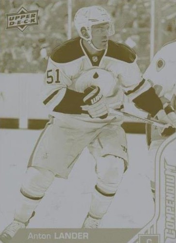 2016-17 Upper Deck Compendium - Anton Lander #109