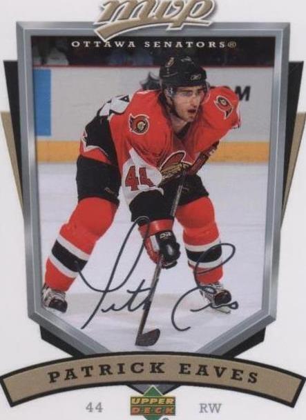 2006-07 Upper Deck MVP - Patrick Eaves #204